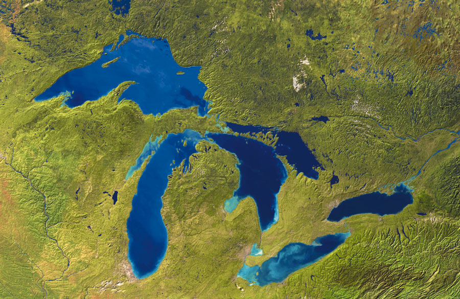 The Great Lakes Of Water